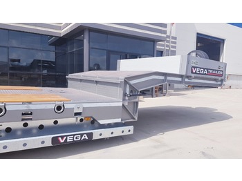 Semirimorchio pianale ribassato per il trasporto di mezzi pesanti nuovo 3 AXLE LOWBED (VEGA ITALIANO): foto 4