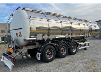 Semirimorchio cisterna per il trasporto di prodotti chimici Adige ADR L4BH 6.450-21.950-6.550LT: foto 4