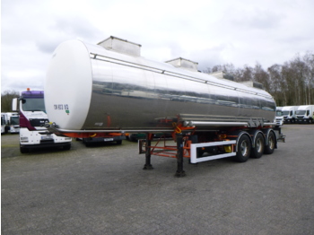 Semirimorchio cisterna per il trasporto di prodotti chimici BSLT Chemical tank inox 30 m3 / 1 comp: foto 1