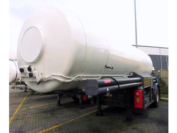 Semirimorchio cisterna per il trasporto di gas BURG CO2, Carbon dioxide, gas, uglekislota: foto 1