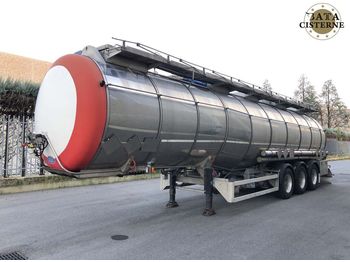 Semirimorchio cisterna per il trasporto di prodotti chimici Bata ROS ROCA 7.290-24.425-7.300LT: foto 1