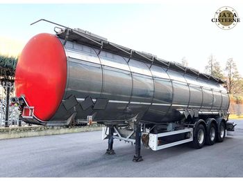 Semirimorchio cisterna per il trasporto di prodotti chimici Bata ROS ROCA 7.370-22.330-7.420LT: foto 1