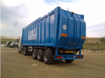Semirimorchio piano mobile per il trasporto di rifiuti nuovo CUHADAR 2021: foto 1