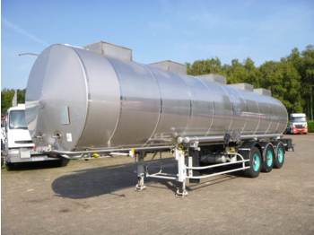 Semirimorchio cisterna BSLT Chemical tank inox 33 m3 / 1 comp