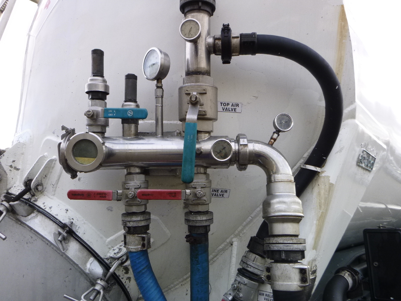 Semirimorchio cisterna per il trasporto di farina Cobo Powder tank alu 58 m3 (tipping): foto 8