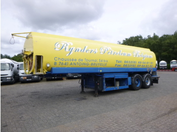 Semirimorchio cisterna per il trasporto di carburanti EKW Fuel tank alu 32 m3 / 5 comp + pump: foto 1