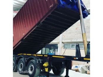 Semirimorchio portacontainer/ Caisse interchangeable per il trasporto di container EMIRSAN Slightly Used 20 Ft Tipping Container Carrier semi trailer: foto 1