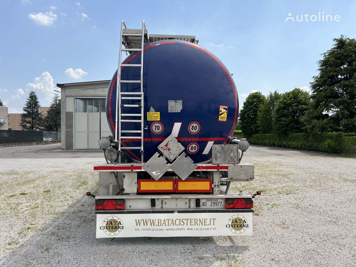 Semirimorchio cisterna per il trasporto di prodotti chimici Feldbinder ADR L4BH MONOSCOMP. 37.500lt: foto 3