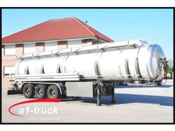 Semirimorchio cisterna Feldbinder Chemie Tank, 32.400 ltr,  ADR TüV 03/2019,: foto 1