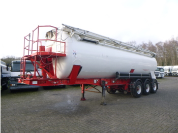 Semirimorchio cisterna per il trasporto di alimenti Feldbinder Powder / sugar tank alu 41 m3 (tipping): foto 1