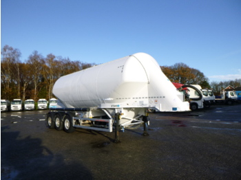 Semirimorchio cisterna per il trasporto di farina Feldbinder Powder tank alu 36 m3 / 1 comp: foto 2