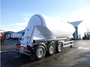 Semirimorchio cisterna per il trasporto di farina Feldbinder Powder tank alu 36 m3 / 1 comp: foto 4