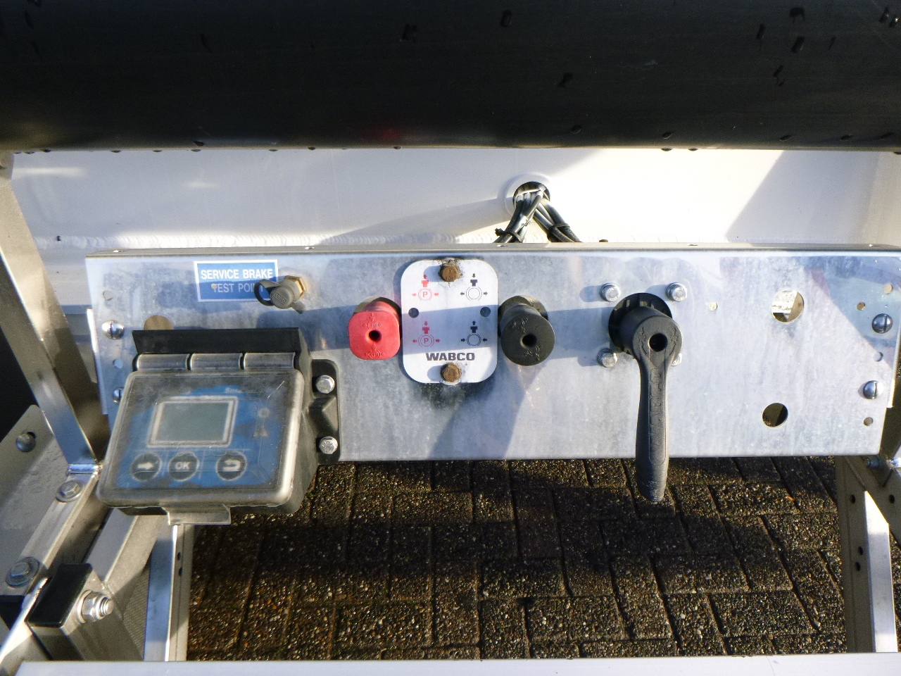 Semirimorchio cisterna per il trasporto di farina Feldbinder Powder tank alu 36 m3 / 1 comp: foto 16