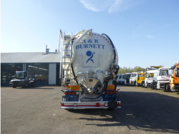 Semirimorchio cisterna per il trasporto di farina Feldbinder Powder tank alu 60 m3 / Compressor diesel engine.: foto 5
