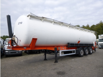 Semirimorchio cisterna per il trasporto di farina Feldbinder Powder tank alu 63 m3 (tipping): foto 1