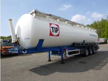 Semirimorchio cisterna per il trasporto di farina Feldbinder Powder tank alu 63 m3 (tipping): foto 1