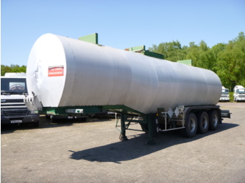 Semirimorchio cisterna per il trasporto di bitume Fruehauf Bitumen tank steel 31 m3 / 1 comp: foto 1