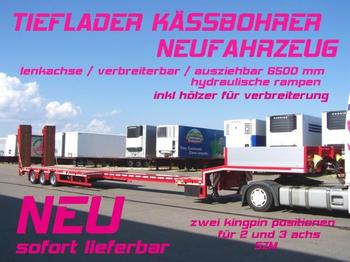 Kässbohrer LB3E / verbreiterbar /lenkachse / 6,5 m AZB - Semirimorchio