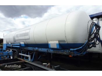 Semirimorchio cisterna per il trasporto di gas Kroll CO2, Carbon dioxide, gas, uglekislota: foto 1
