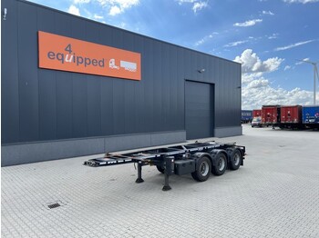 Semirimorchio portacontainer/ Caisse interchangeable LAG 20FT ADR (EX/II, EX/III, FL, AT), empty weight: 3.540kg, BPW, NL-Chassis, APK/ADR: 04/2023, several pieces available: foto 1