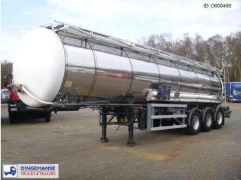 Semirimorchio cisterna per il trasporto di prodotti chimici LAG Chemical tank inox 30 m3 / 1 comp + pump: foto 1