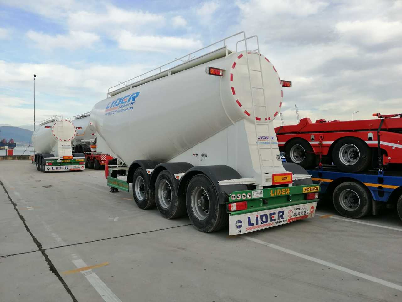 Semirimorchio cisterna per il trasporto di cemento nuovo LIDER 2023 MODEL NEW CEMENT TANKER: foto 18