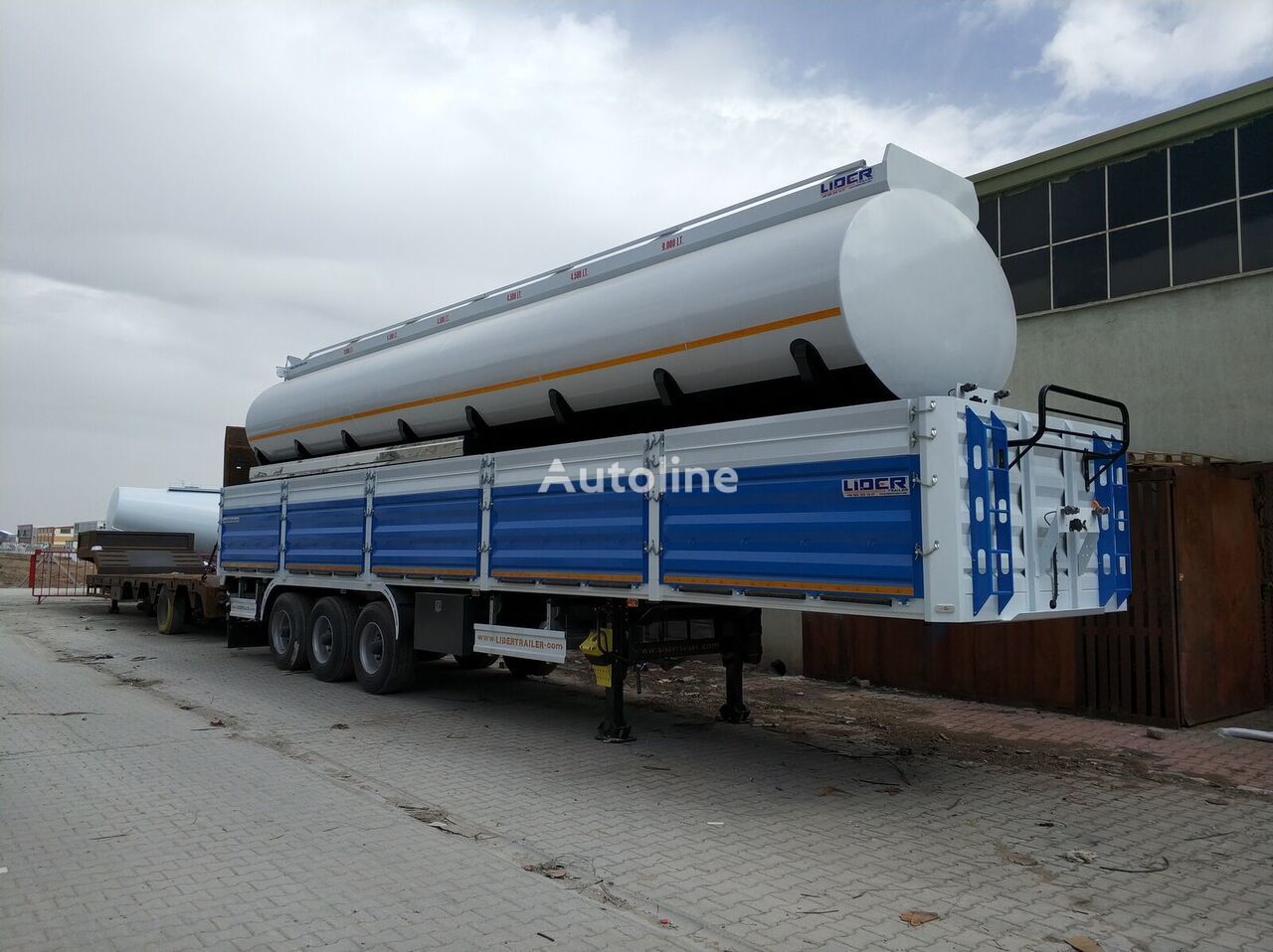 Semirimorchio cassonato/ Pianale nuovo LIDER 2023 Model NEW trailer Manufacturer Company READY: foto 17