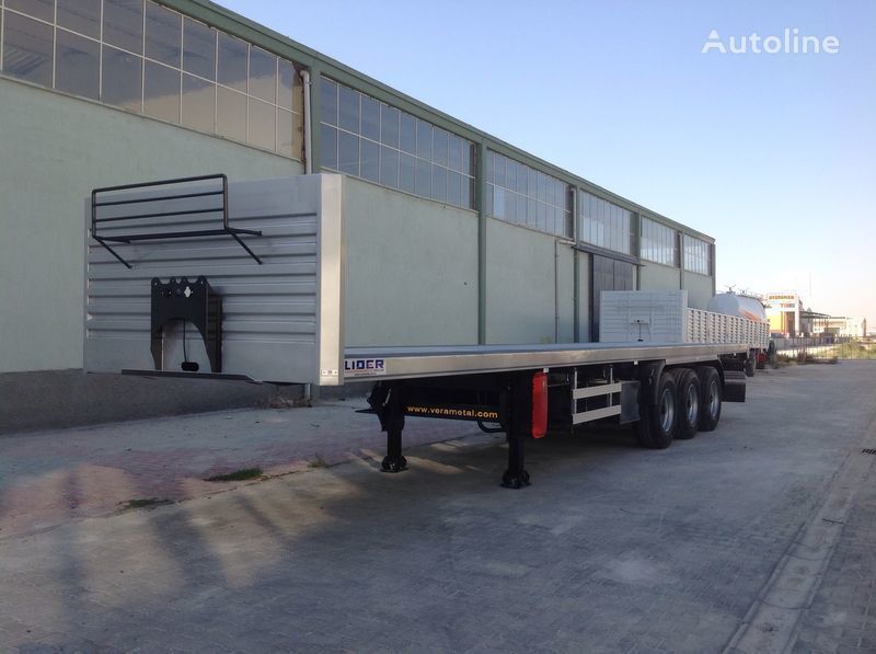 Semirimorchio cassonato/ Pianale nuovo LIDER 2023 Model NEW trailer Manufacturer Company READY: foto 5