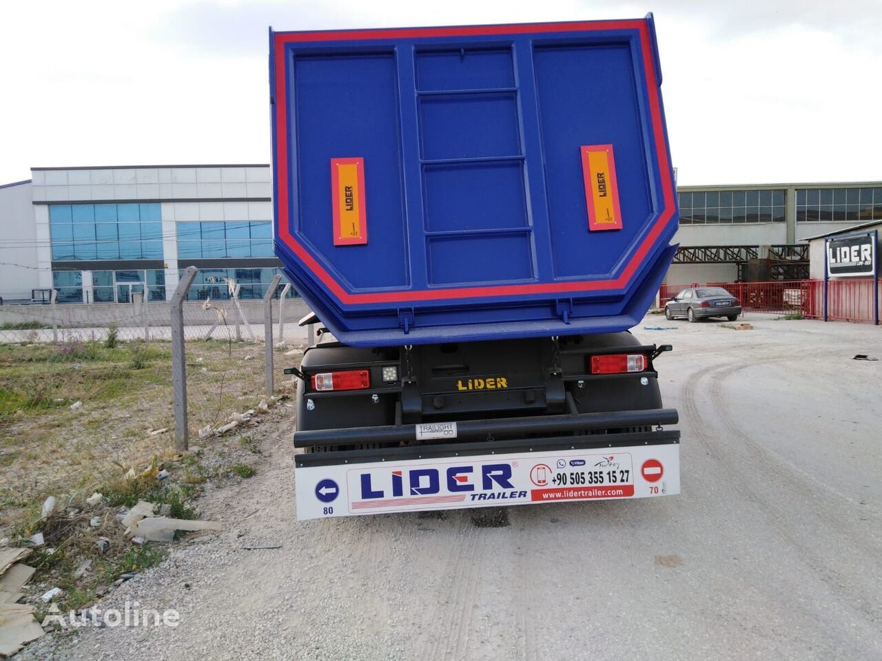 Semirimorchio ribaltabile nuovo LIDER 2024 NEW READY IN STOCKS DIRECTLY FROM MANUFACTURER COMPANY AVAILABLE: foto 17