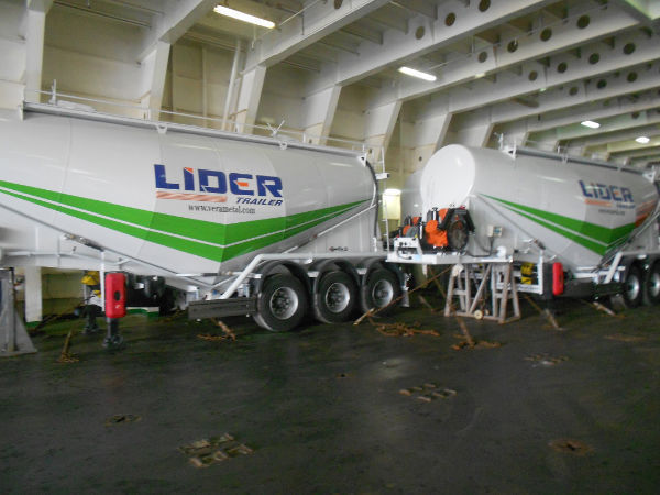Semirimorchio cisterna per il trasporto di cemento nuovo LIDER NEW ciment remorque 2024 YEAR (MANUFACTURER COMPANY): foto 8