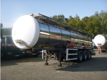 Semirimorchio cisterna per il trasporto di prodotti chimici L.A.G. Chemical tank inox 30 m3 / 1 comp + pump: foto 1