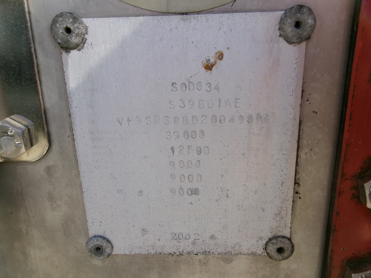 Semirimorchio cisterna per il trasporto di bitume Magyar Bitumen tank inox 32 m3 / 1 comp + ADR: foto 13