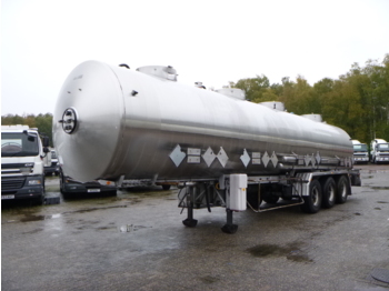 Semirimorchio cisterna per il trasporto di prodotti chimici Magyar Chemical tank inox 31 m3 / 4 comp: foto 1