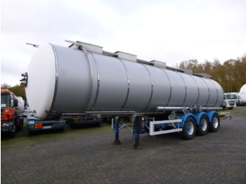 Semirimorchio cisterna per il trasporto di prodotti chimici Magyar Chemical tank inox 37.5 m3 / 1 comp: foto 1