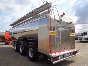 Semirimorchio cisterna per il trasporto di latte Magyar MILK TRAILER + 34.000 LITER + INOX + RMO + 3 BPW AXLE + NL TRAILER: foto 1