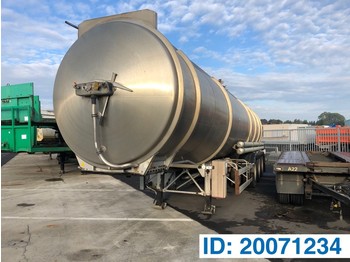 Semirimorchio cisterna per il trasporto di carburanti Magyar Stainless steel tank trailer: foto 1
