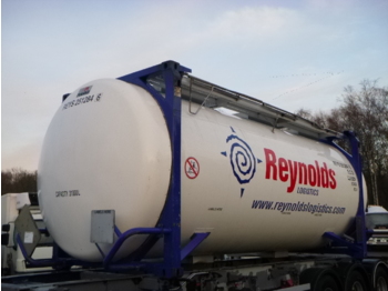 Semirimorchio cisterna per il trasporto di carburanti Magyar Tank container IMO 4 / 31 m3 / 20 ft / 3 comp: foto 1
