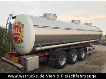 Semirimorchio cisterna per il trasporto di alimenti Magyar V2A Isoliert 30.000 Liter 3 Kammer: foto 1