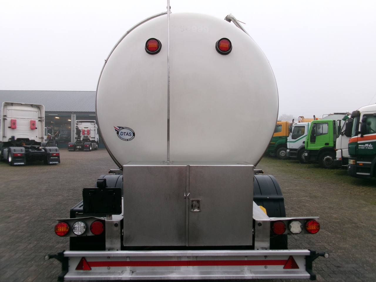 Semirimorchio cisterna per il trasporto di alimenti Maisonneuve Food tank inox 30 m3 / 1 comp: foto 5