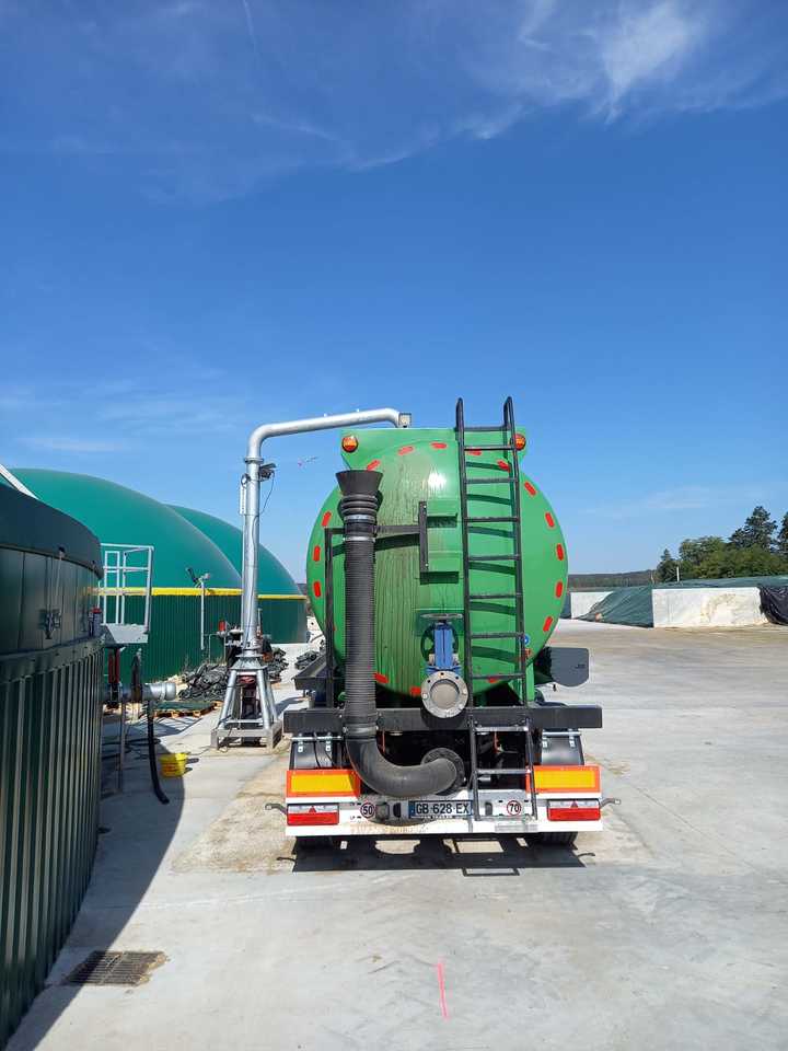 Semirimorchio cisterna per il trasporto di prodotti chimici nuovo NURSAN Slurry Tanker: foto 15