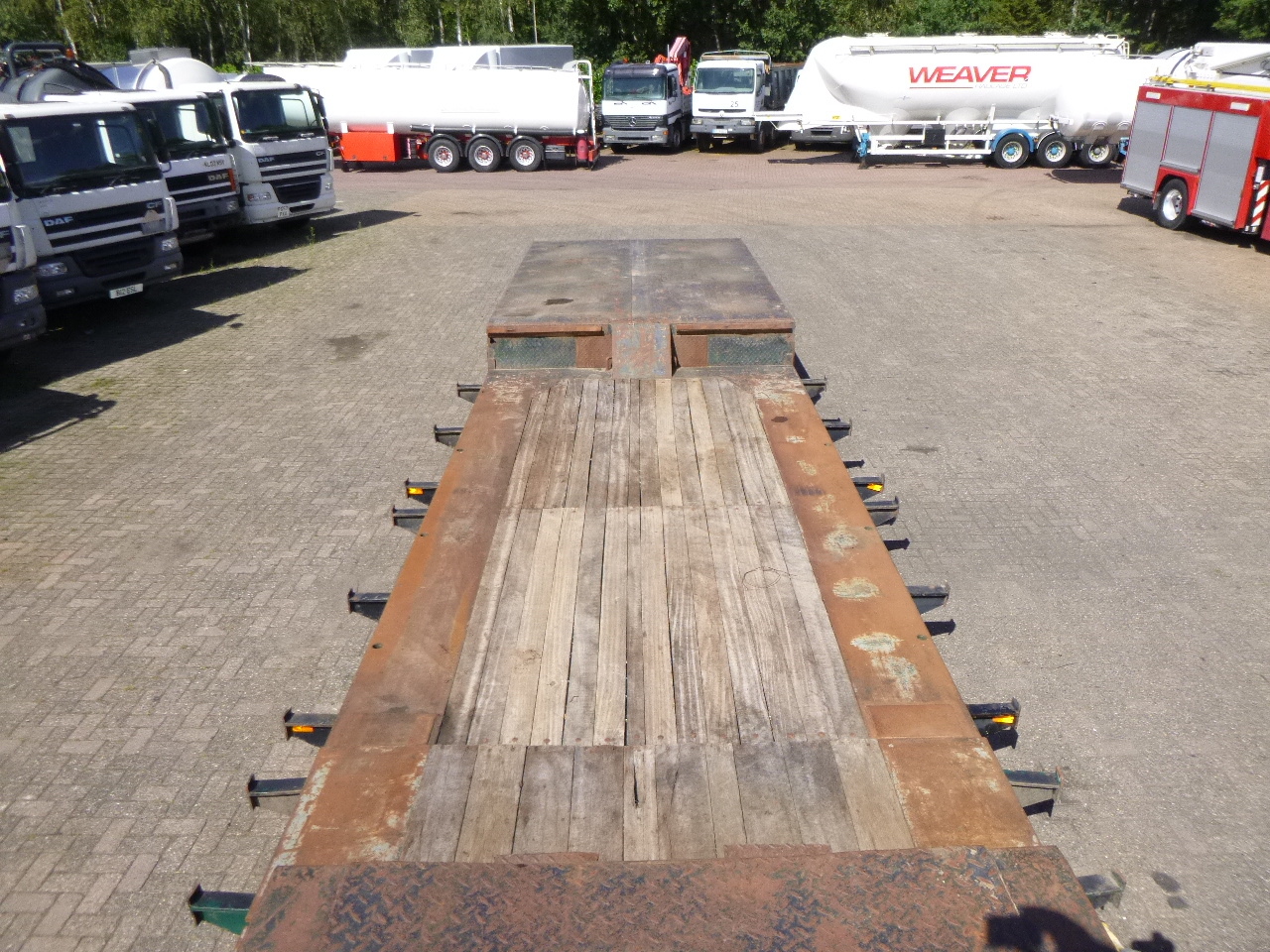 Semirimorchio pianale ribassato Nooteboom 3-axle lowbed trailer 33 t / extendable 8.5 m: foto 7