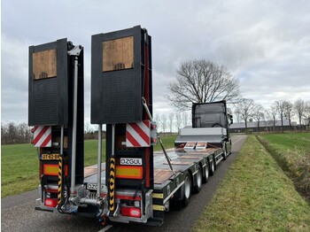 Semirimorchio pianale ribassato OZGUL LW4 lowloader semidieplader hydraulisch 2x lift as,  NL kenteken 2021: foto 1