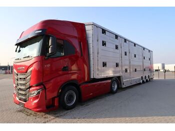 Semirimorchio trasporto bestiame nuovo Pezzaioli SBA 31U: foto 1