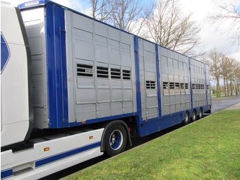 Semirimorchio trasporto bestiame Pezzaioli SBA 31 U: foto 1