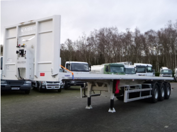 Semirimorchio portacontainer/ Caisse interchangeable Robuste Kaiser 3-axle platform/container trailer 12.45 m / 40 ft: foto 1