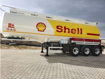 Semirimorchio cisterna per il trasporto di carburanti nuovo SERIN Aluminium Fuel Tank Semi Trailer: foto 1