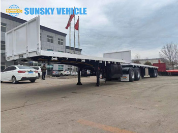 Semirimorchio cassonato/ Pianale per il trasporto di container nuovo SUNSKY superlink trailer for sale: foto 3