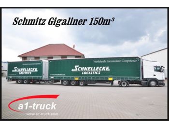 Semirimorchio centinato Schmitz Cargobull Gigaliner 150m³ Volumen 25.25 Meter, VK 29.900,-: foto 1