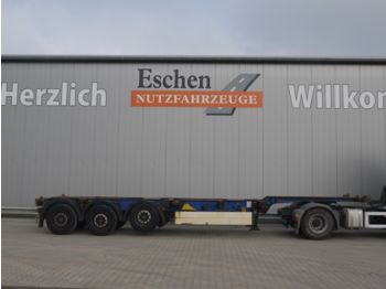 Semirimorchio portacontainer/ Caisse interchangeable Schmitz Cargobull SCF 24, ausziehbar, Luft/Lift, SAF: foto 1