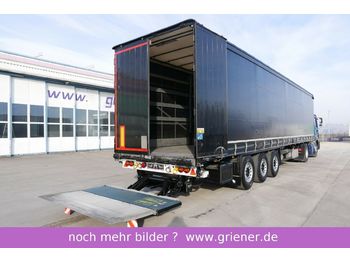 Semirimorchio centinato Schmitz Cargobull SCS 24 / LBW 2000 kg / RUNGENTASCHEN / UNI BLACK: foto 1